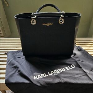 Karl Lagerfeld Black Purse